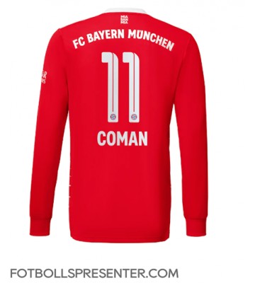 Bayern Munich Kingsley Coman #11 Hemma Matchtröja 2022-23 Långärmad